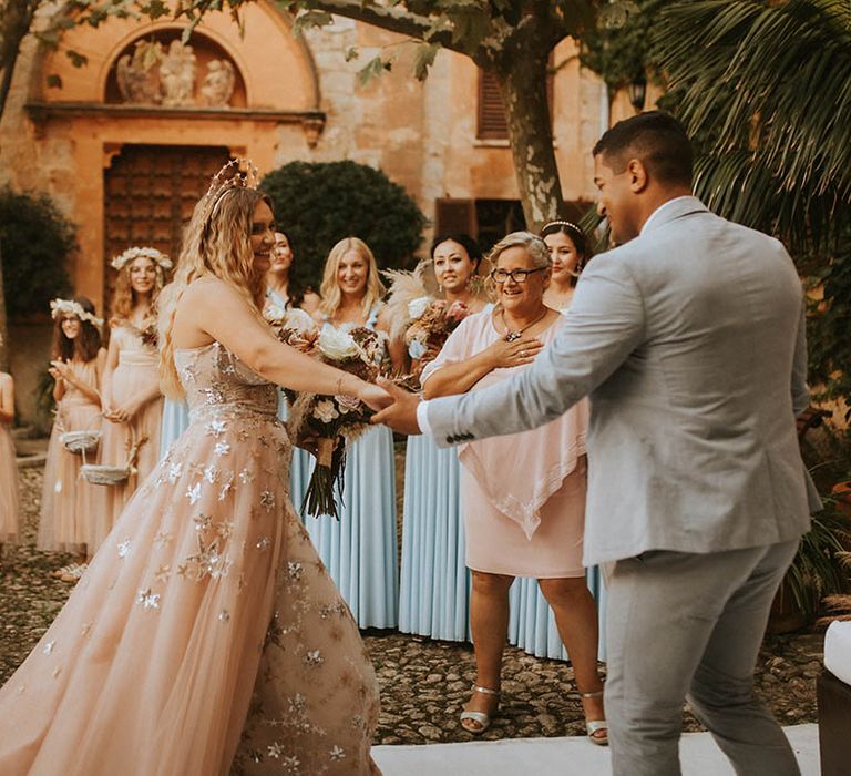 Bride & groom dance on their wedding day