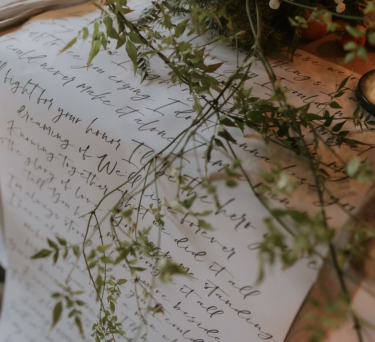 script table runner 