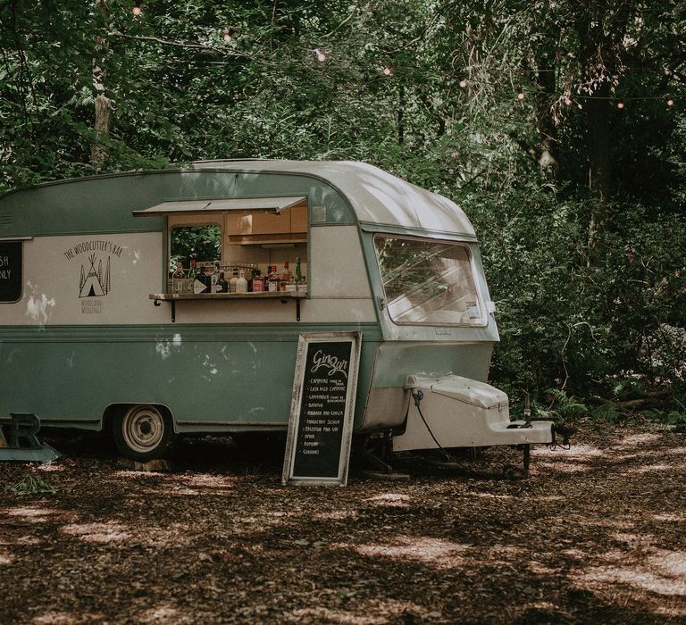 Vintage 50s looking drinks van 