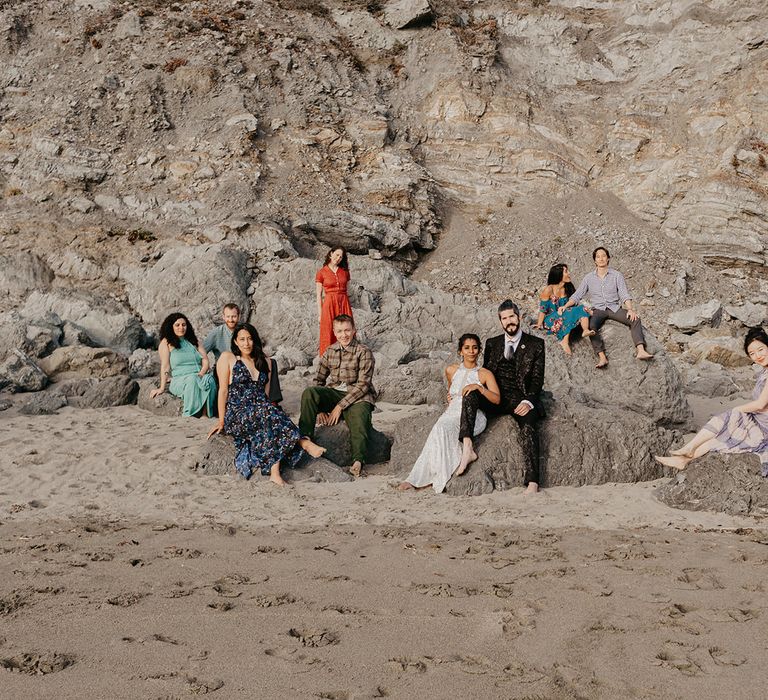 Intimate beach wedding by Liv With The Lens 