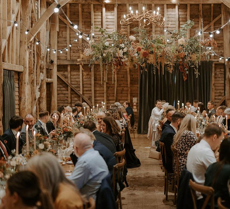 Rustic wedding at The Barns at Redcoats