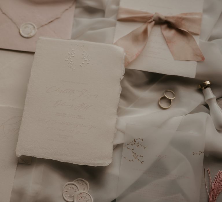 Wedding stationery suite 