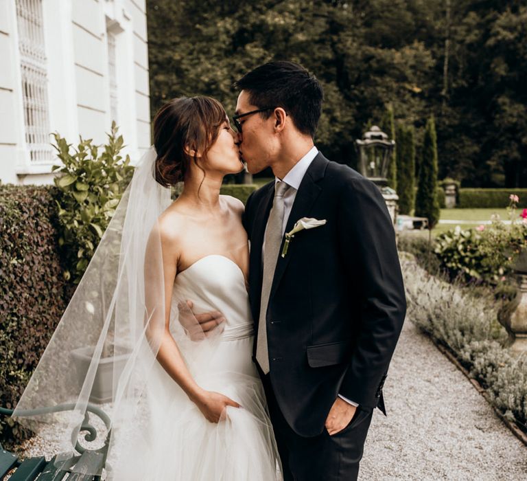 Bride and groom portrait by Candida & Max Jan Photography