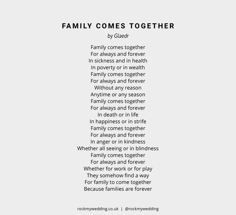 Family Come Together