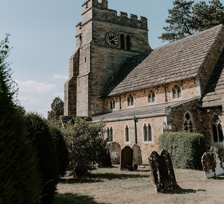 The church where Lottie and Tom married! 