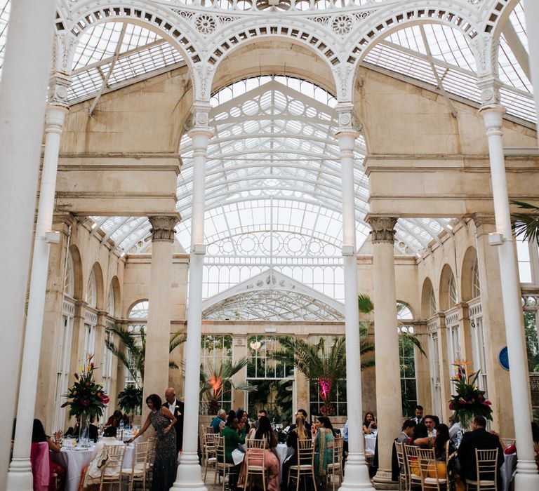 Orangery wedding reception at Syon Park