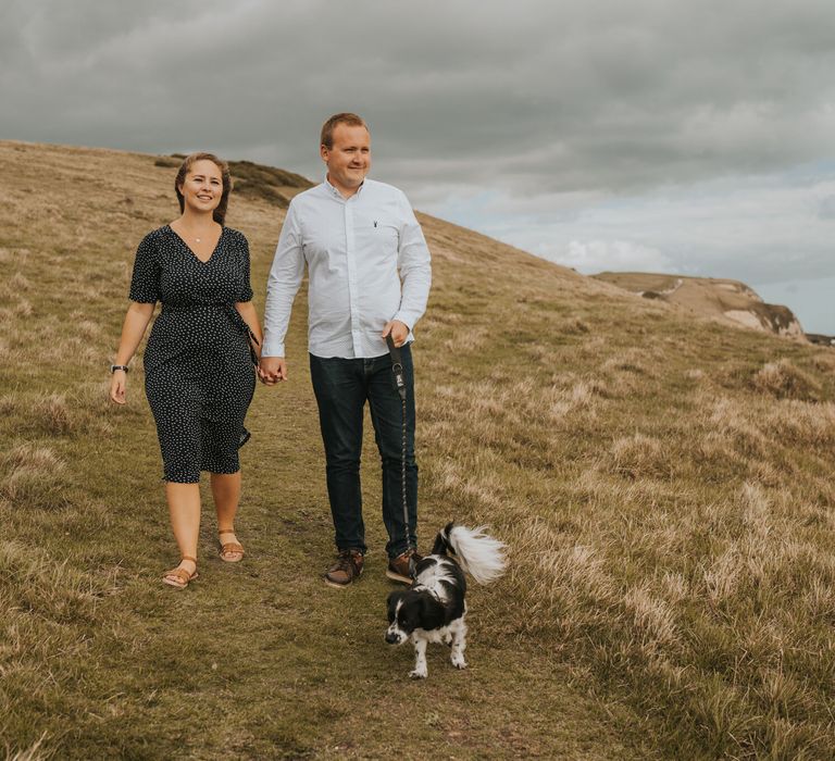 Pre wedding engagement shoot in Dorset