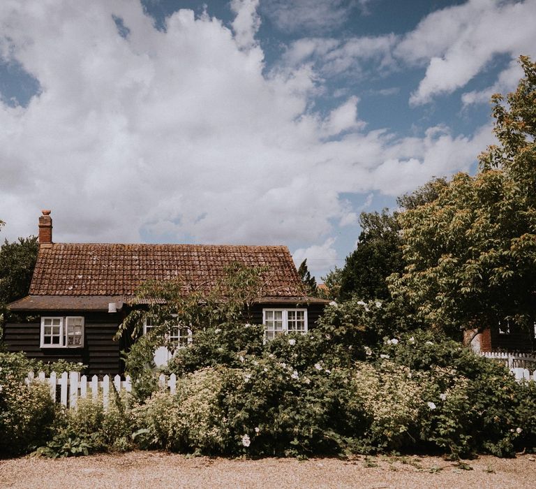 Cottage at Osea Island wedding 