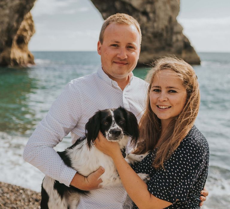 Coastal engagement photography