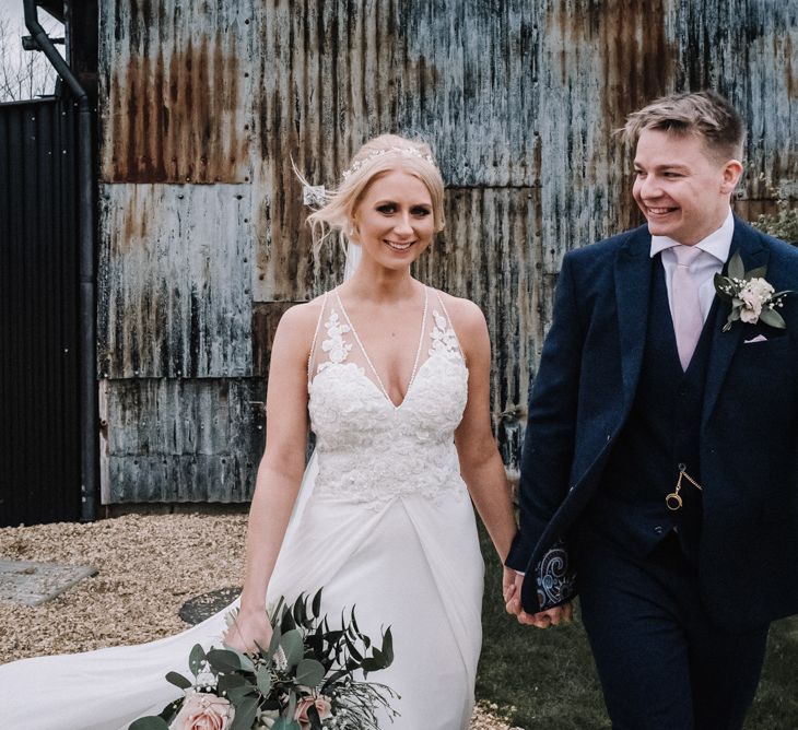 Bride and groom photography at Cotswold wedding