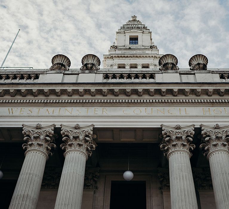 Old Marylebone Town Hall Registry Office in London 