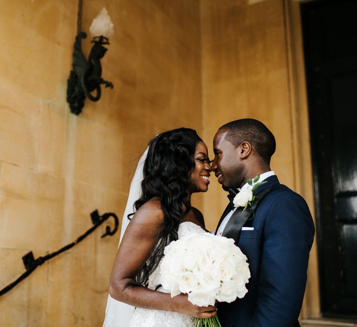 Intimate wedding portrait at Syon Park by Michael Maurer 