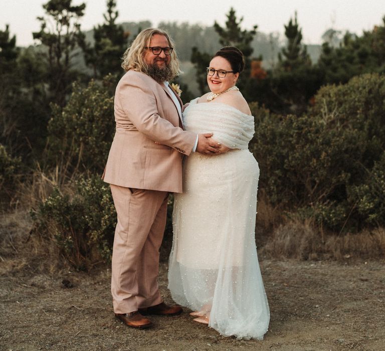 Bride and groom portrait by Jess Rankin Photography 