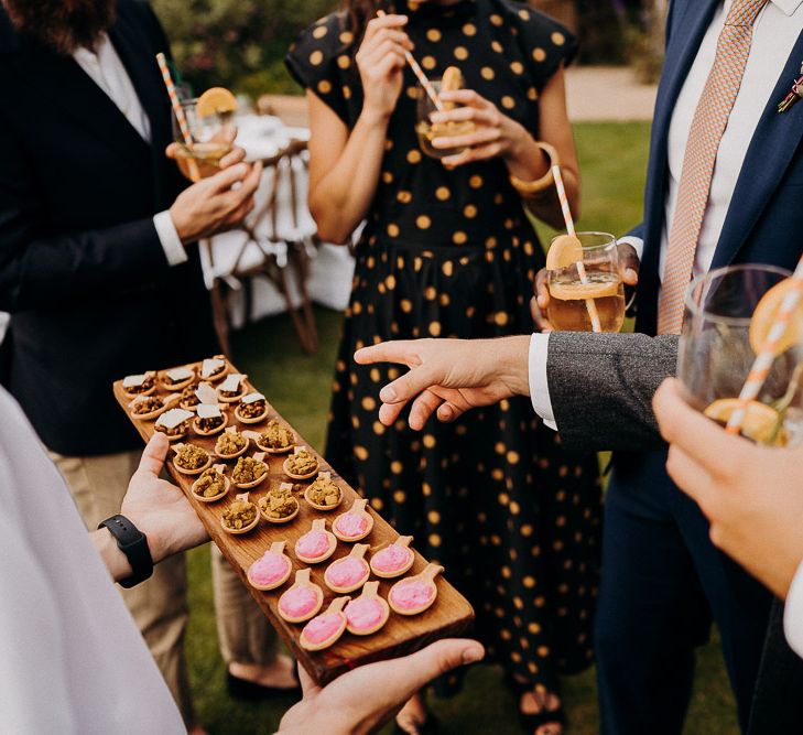 wedding canapés 