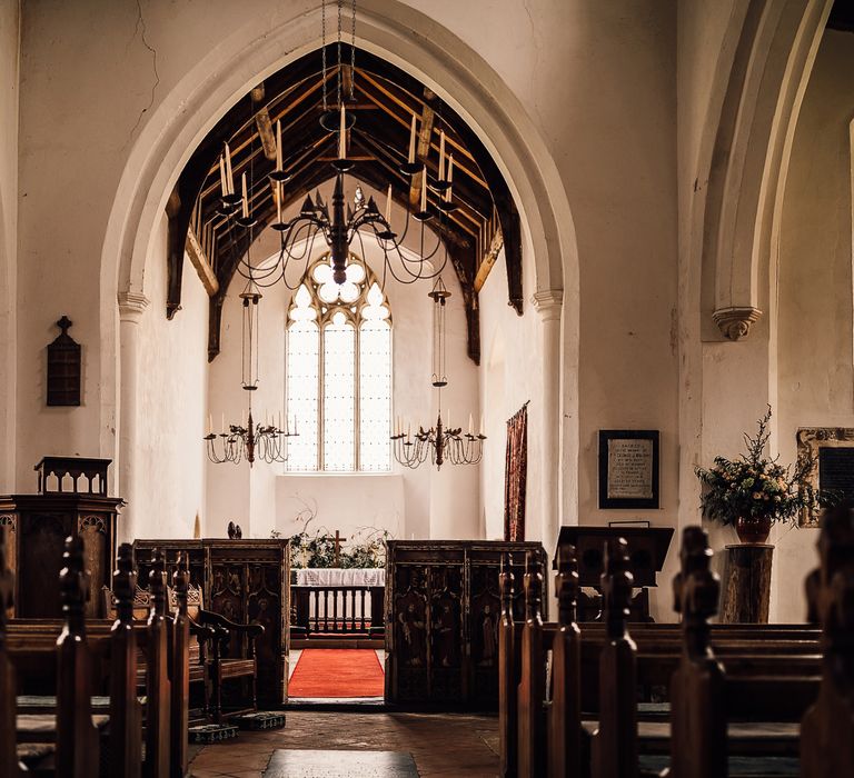 Church wedding in Norfolk