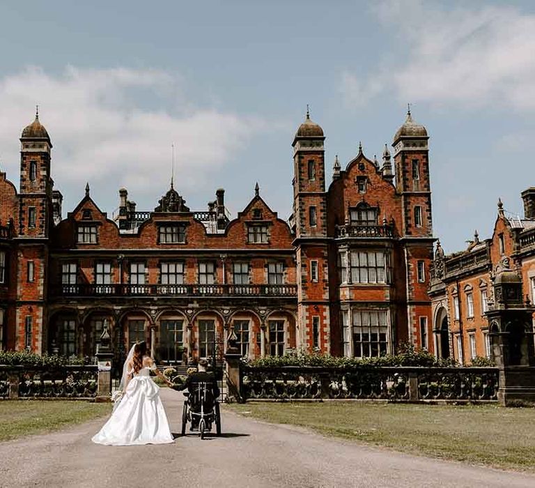 luxury Capesthorne Hall country house wedding venue in Cheshire