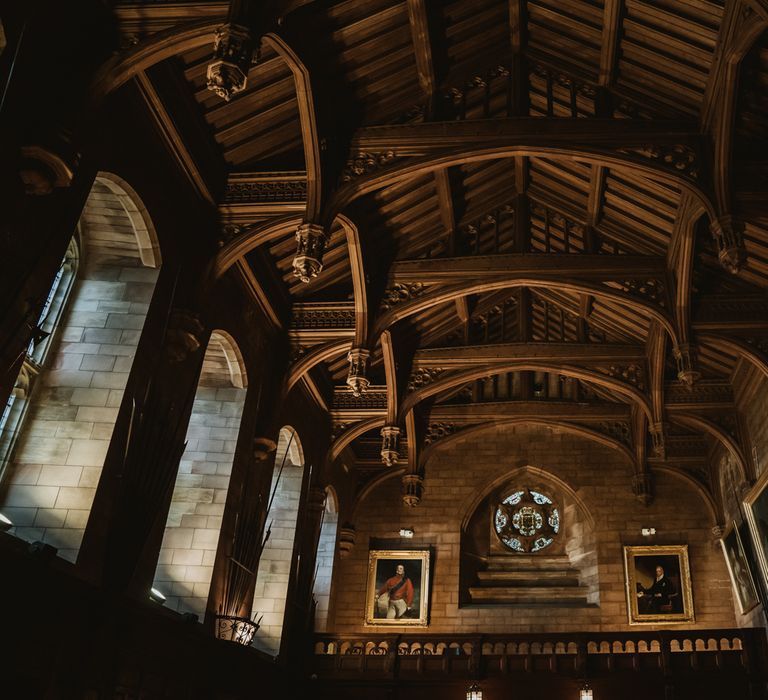 Bamburgh Castle interior 