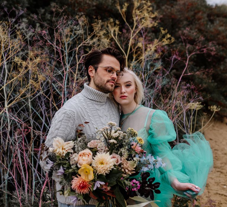 Intimate beach elopement wedding photography by Epic Love Story 