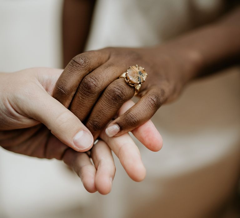 Ornate wedding ring 