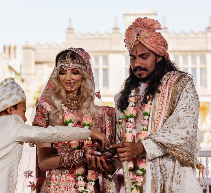 Intimate Hindu wedding ceremony at The Lost Orangery