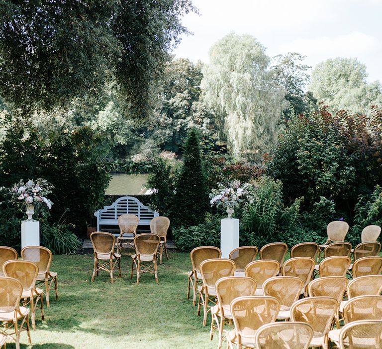 Beautiful simple greenery outdoor vibes at Bingham Riverside 