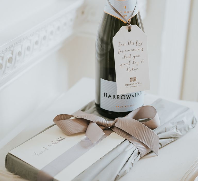 Hedsor House wedding venue gift for couple 