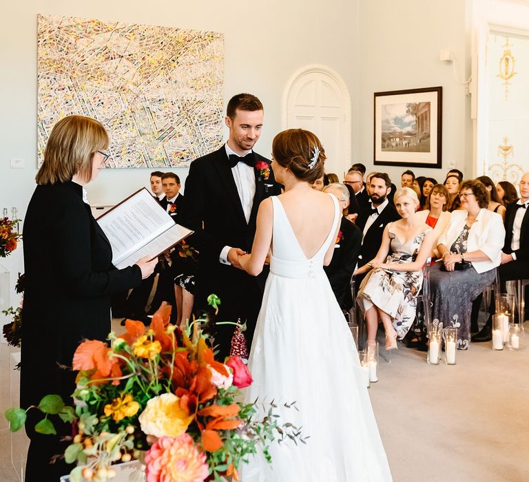 Civil wedding ceremony at Carlton House Terrace