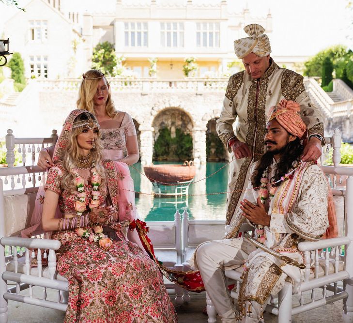 Hindu wedding ceremony at Euridge Manor