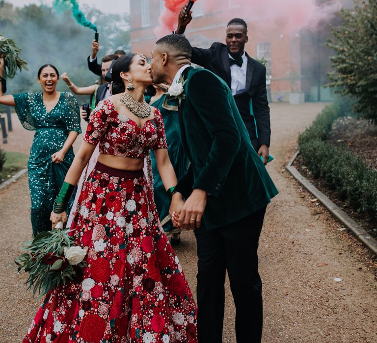 Multicultural wedding at Winstanley House Leicester