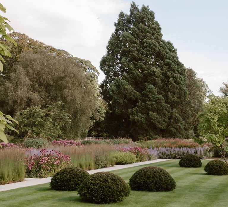 Grounds at Middleton Lodge in Yorkshire