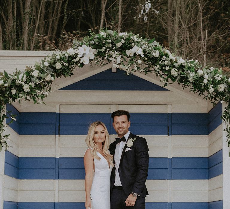 Beach hut wedding on the Isle of Wight