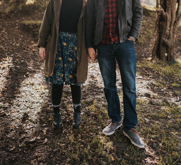 Couple walk together in Dartmouth