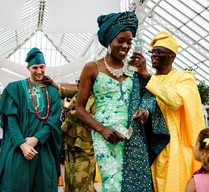 Nigerian money dance in a glasshouse 