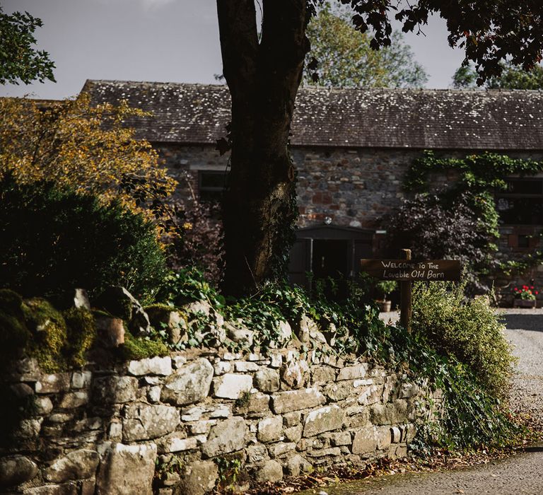 Exterior of Low Hall Wedding Venue Lake District