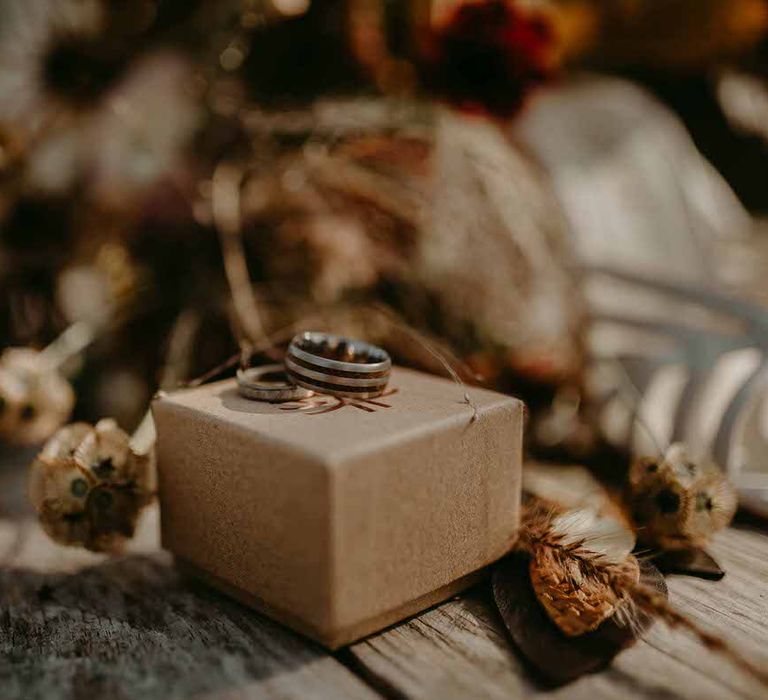 Eco-friendly wedding rings by Eco Wood Rings