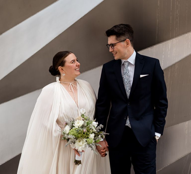 Intimate city elopement wedding portrait by Will Patrick Wedding Photography 