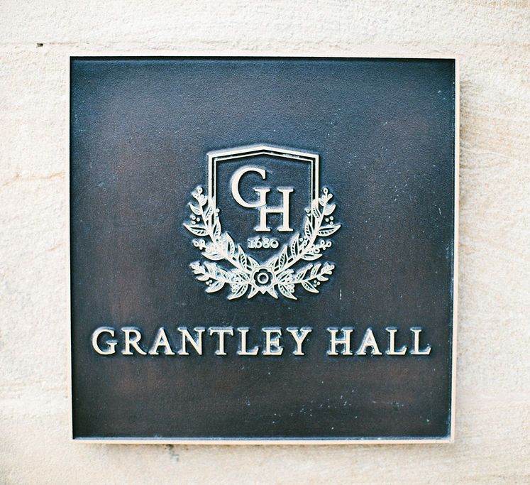 Grantley Hall wedding venue crest 