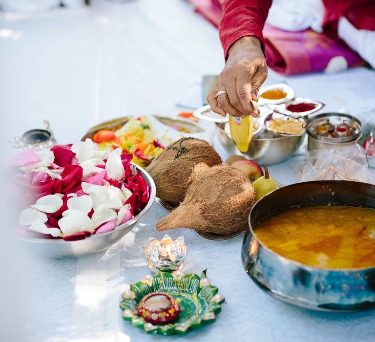 Traditional Haldi ceremony 