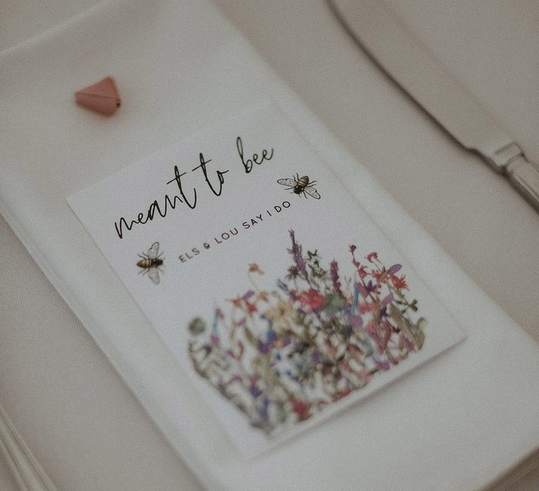 'meant to bee' seed wedding favours 