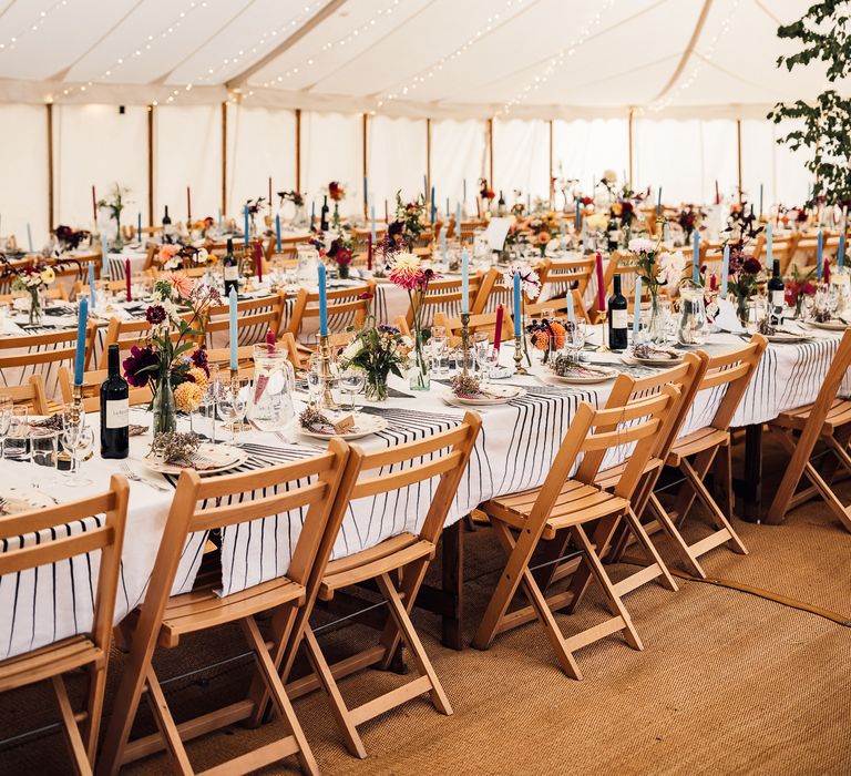 DIY Marquee wedding in Norfolk