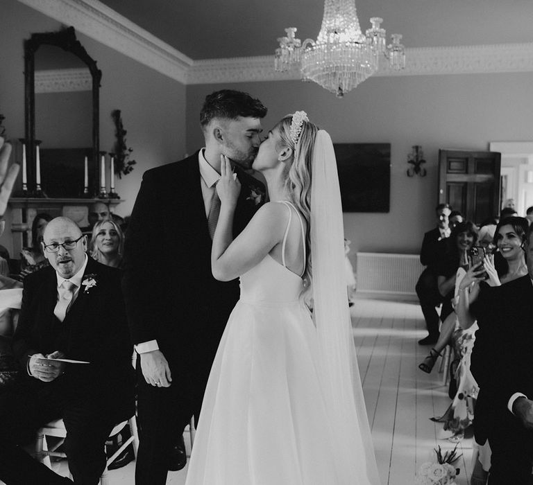 first-kiss-for-bride-and-groom