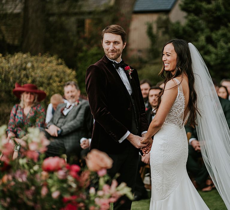 bride-and-groom-at-outdoor-wedding