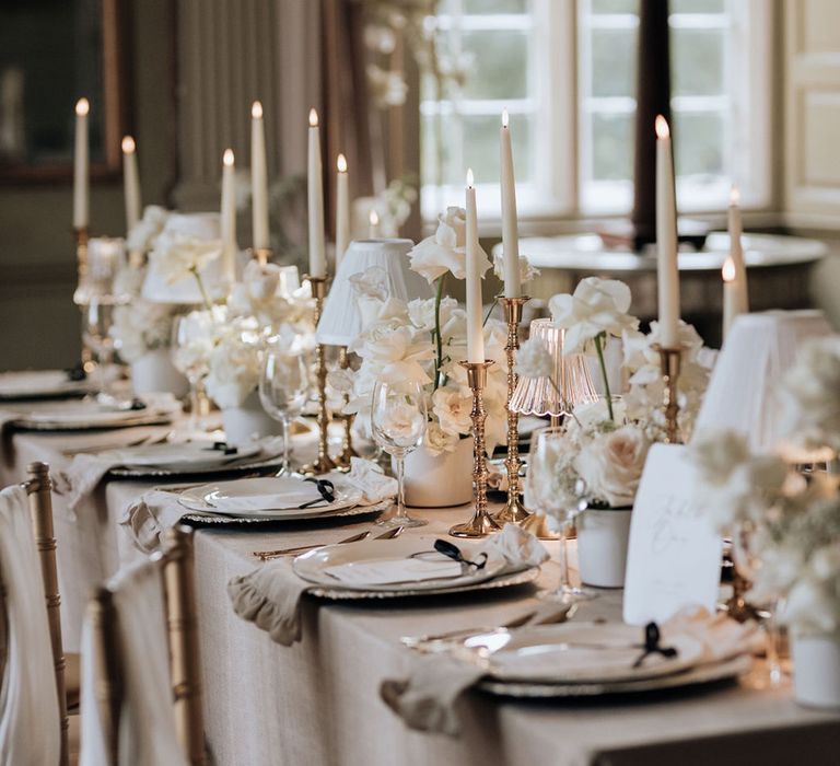 luxe-old-hollywood-glam-wedding-table-decor