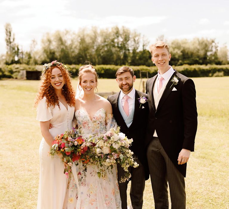 wedding-party-with-bride-and-groom-traditional-at-home-wedding