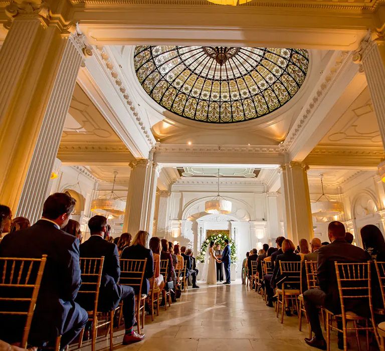 andaz london liverpool street luxury wedding venue ceremony area