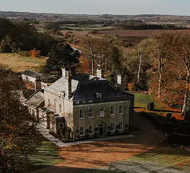 view of cuckney house in nottinghamshire wedding venue exterior and grounds