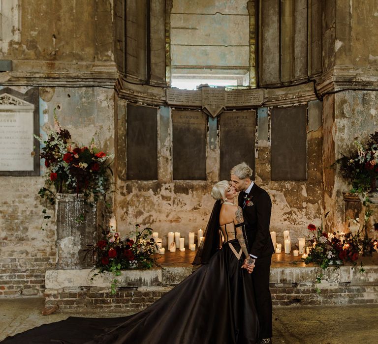 black-wedding-dress-with-long-train-for-gothic-wedding