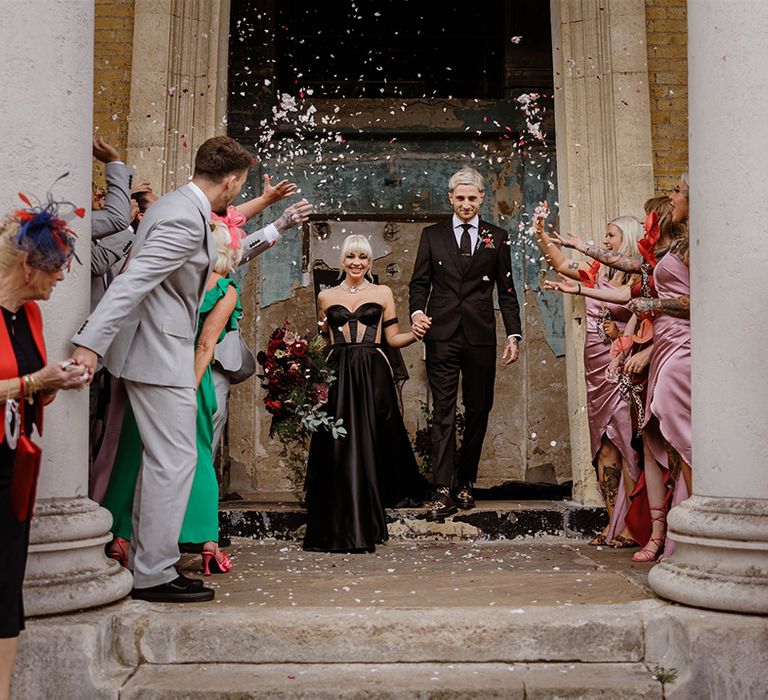 confetti-moment-at-the-asylum-chapel-wedding