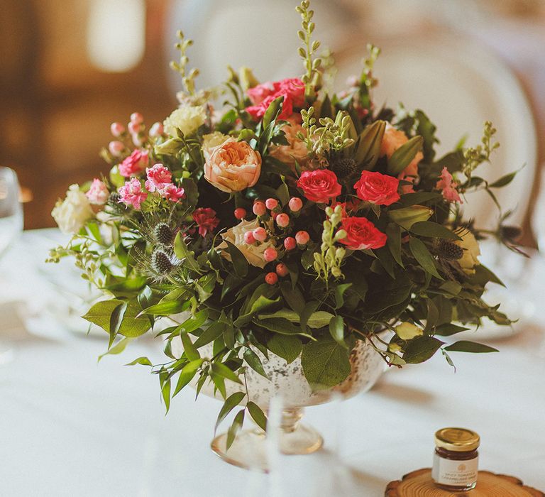 pink-flower-wedding-table-decorations