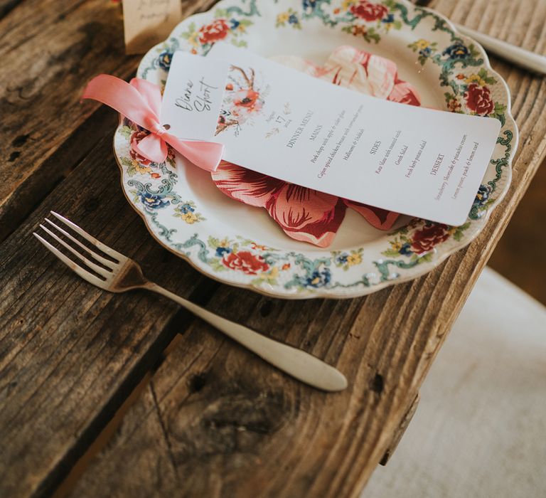 vintage-inspired-wedding-place-setting